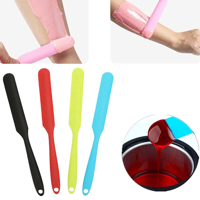 Hair Wax Stick - New-Silicone Cosmetic Waxing Spatulas Non-stick Hair