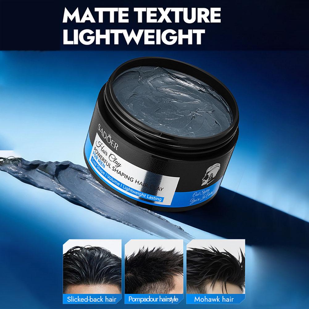 Men'S Grooming - Men's Hair Styling Clay Strong Hold