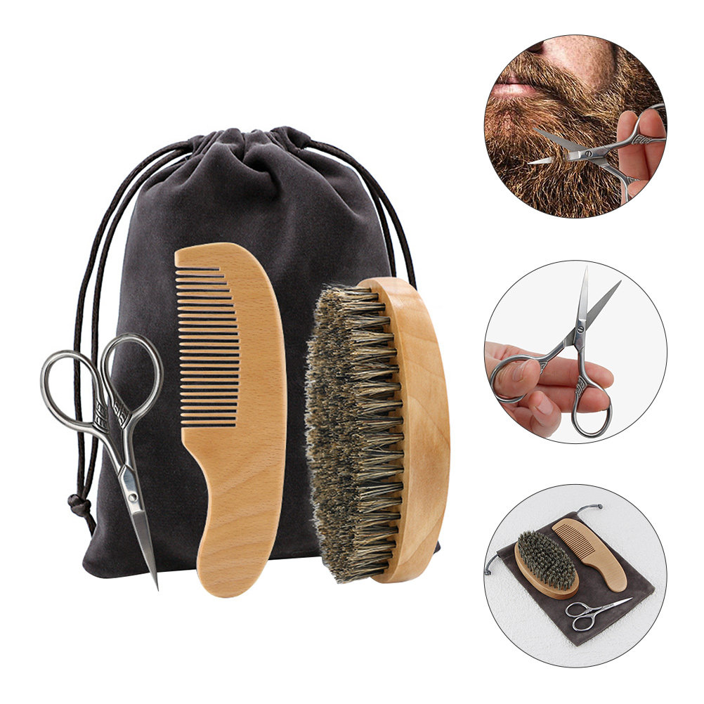Men'S Beard Grooming - 1Set Beard Styling Set for Men