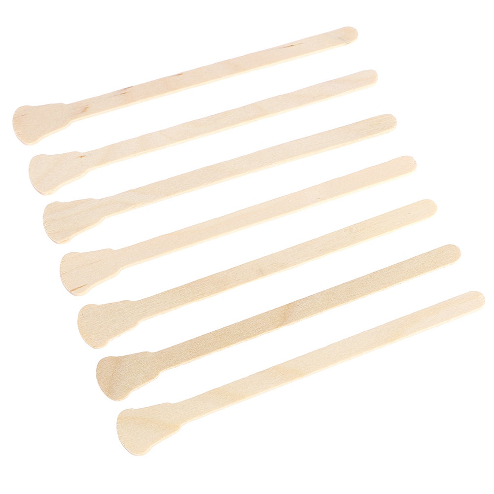 500Pcs Wooden Waxing Spatulas  - Hair Wax Stick review and price