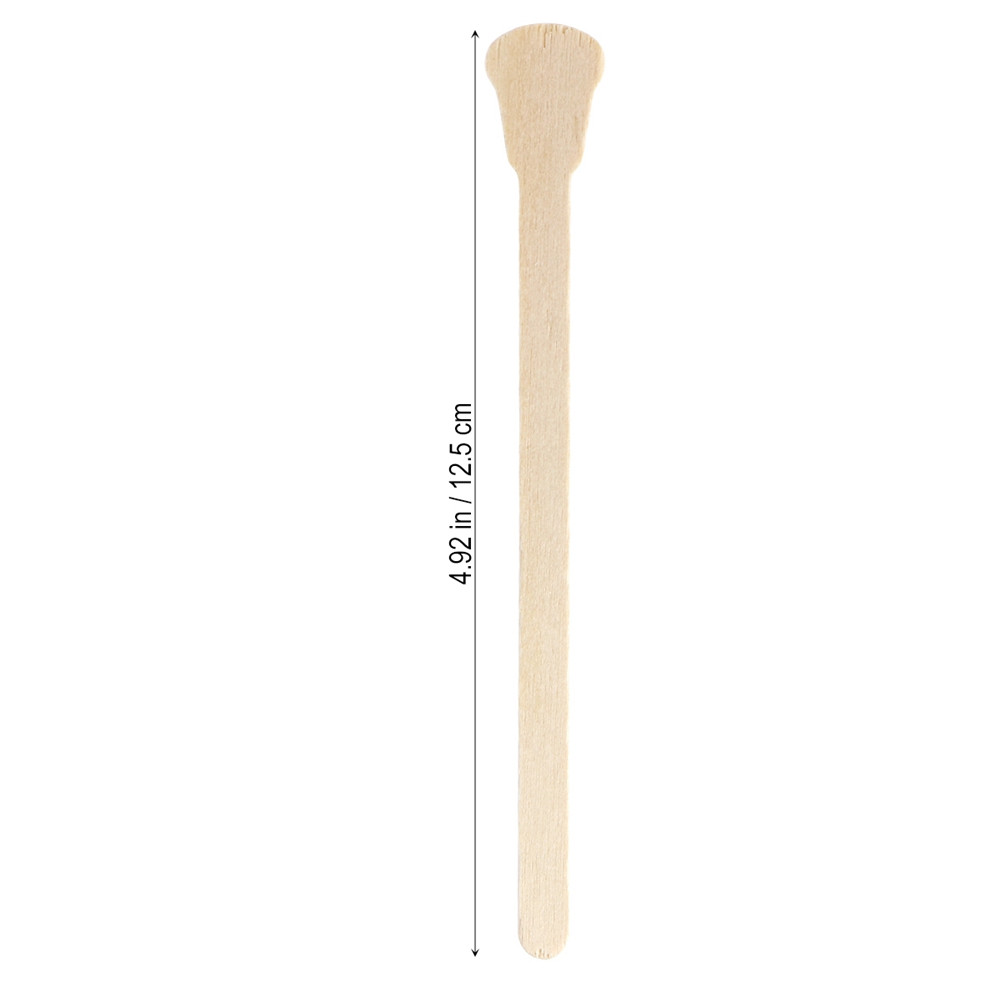 500Pcs Wooden Waxing Spatulas  - Hair Wax Stick review and price
