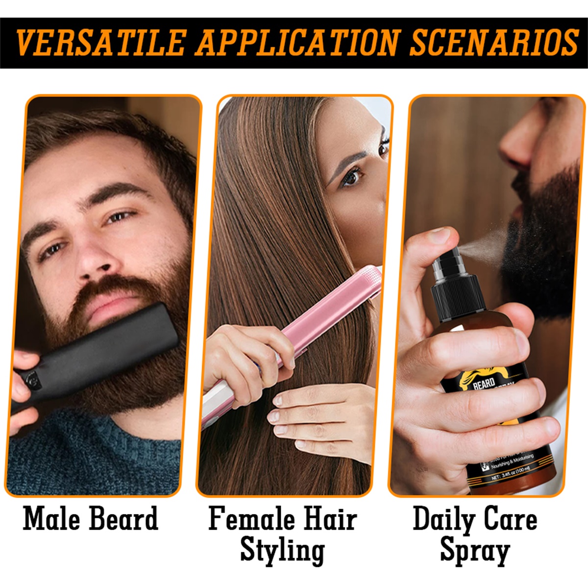 Beard Grooming Spray,Men Moust - Mens Grooming Treatment review and price