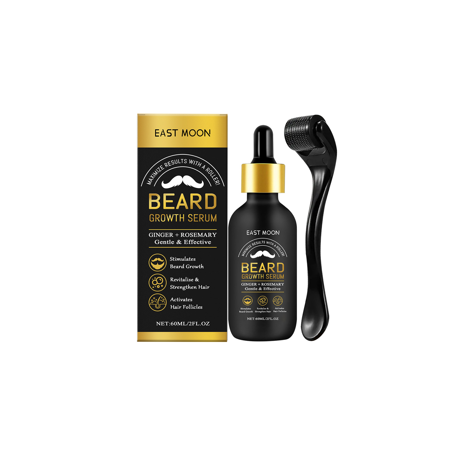 EAST MOON Beard Care Oil, Gent - Mens Grooming Treatment review and price