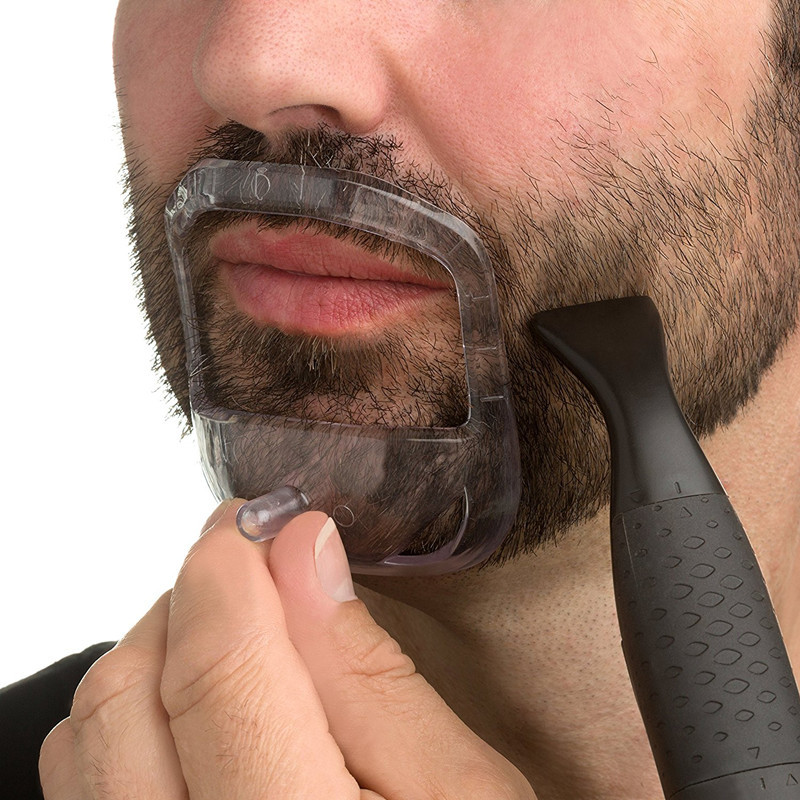 5pcs/set Transparent Beard Sty - Men'S Beard Grooming review and price