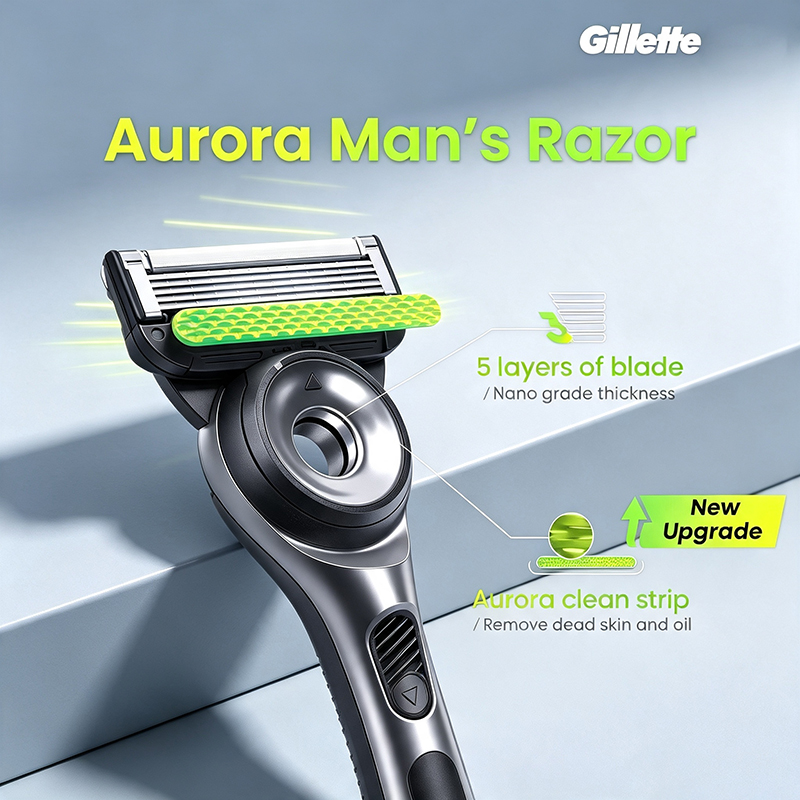 Gillette GLB504JG Shaver Anti  - Men'S Beard Grooming review and price