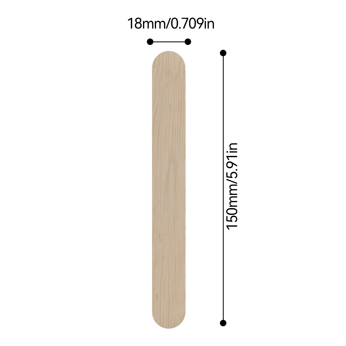 10Pcs Disposable Natural Woode - Hair Wax Stick review and price