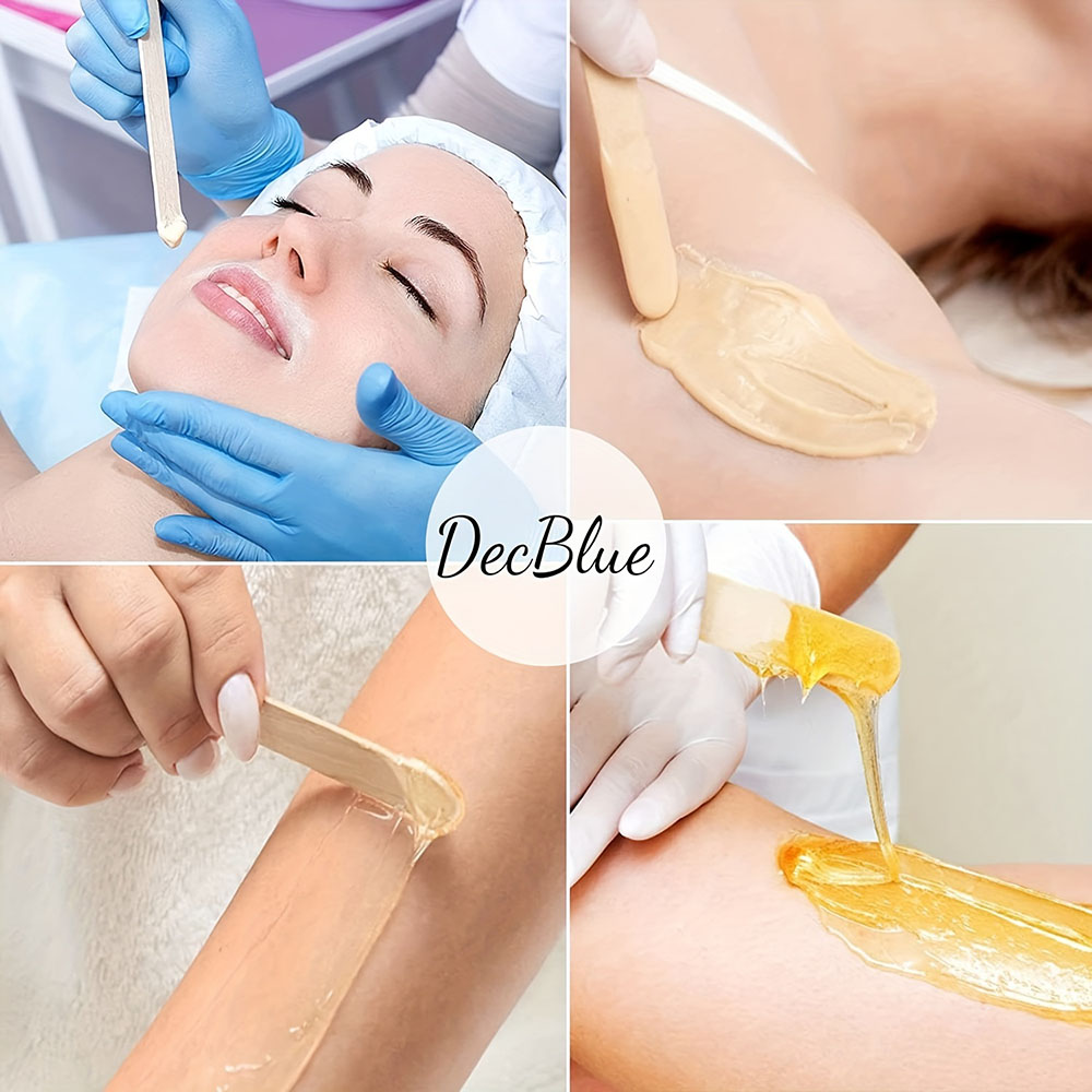 300/500pcs Wooden Wax Sticks M - Hair Wax Stick review and price