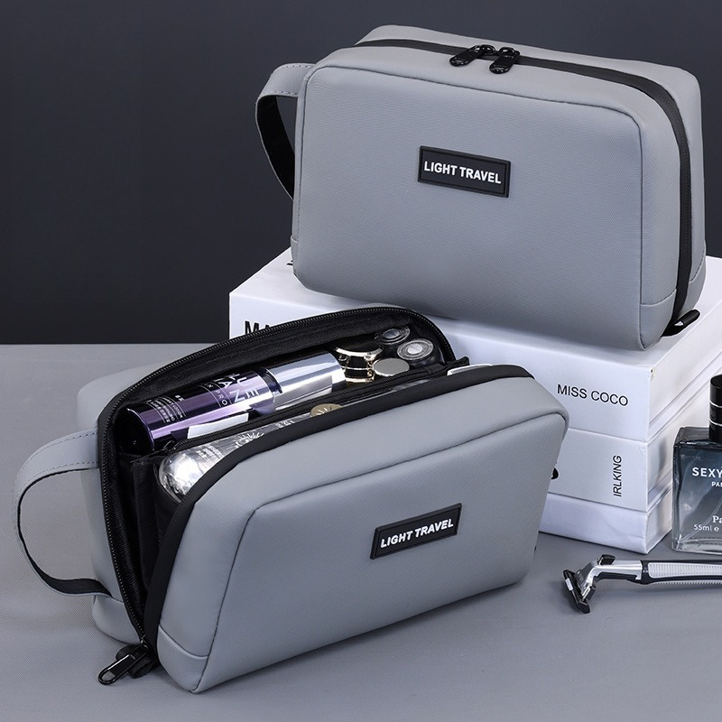 Waterproof Handheld Makeup Bag - Mens Grooming Kit Bag review and price