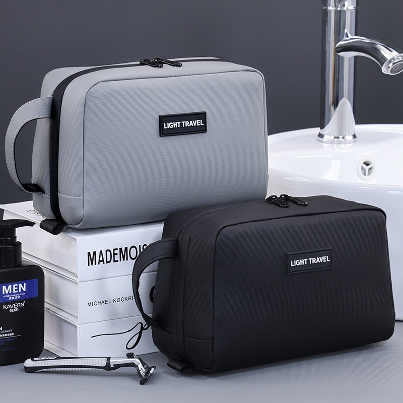 Waterproof Handheld Makeup Bag - Mens Grooming Kit Bag review and price