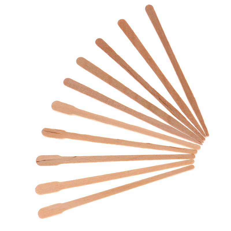 50/100Pcs Wooden Body Hair Rem - Hair Wax Stick review and price
