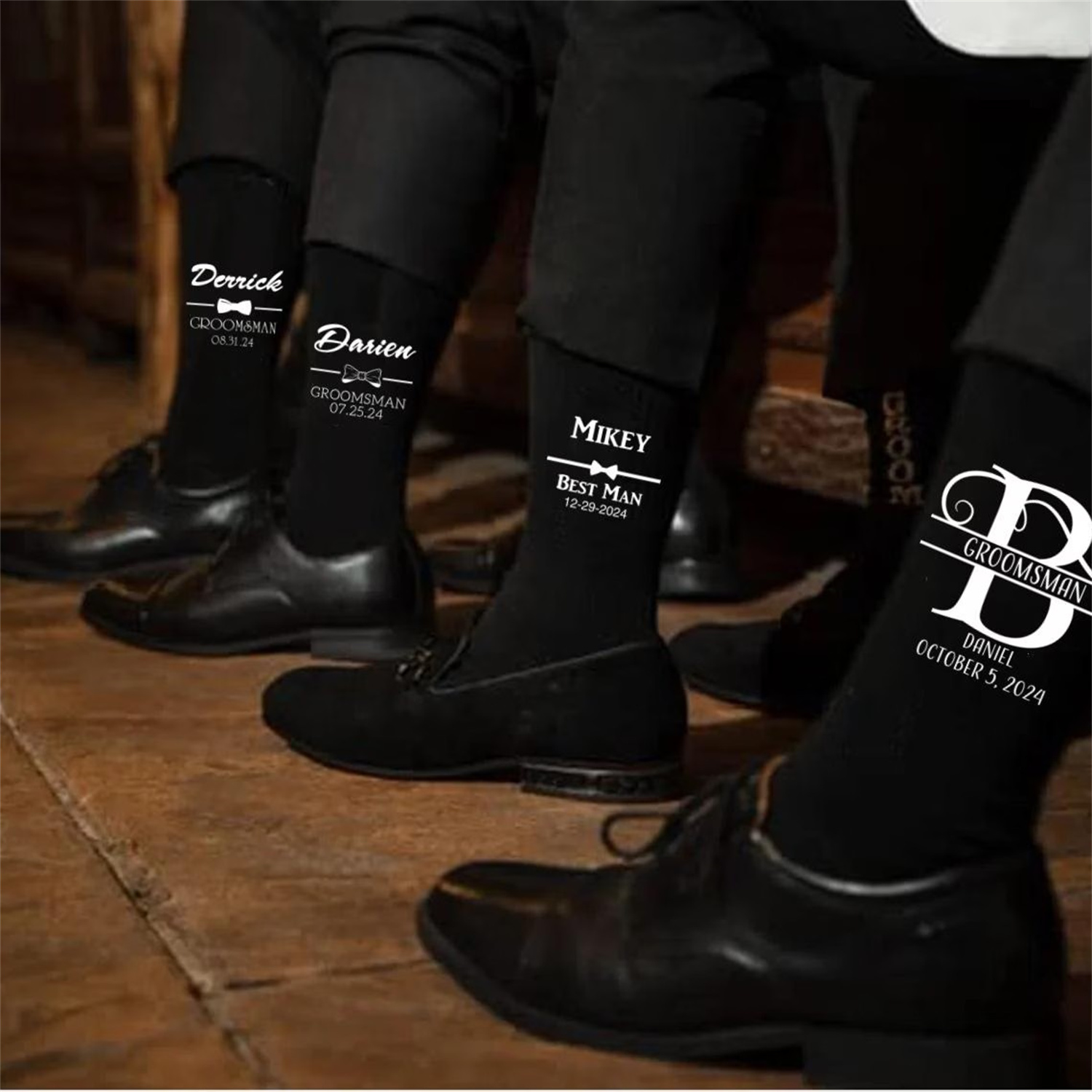 Groomsmen Socks for Wedding, D - Men'S Grooming Day review and price