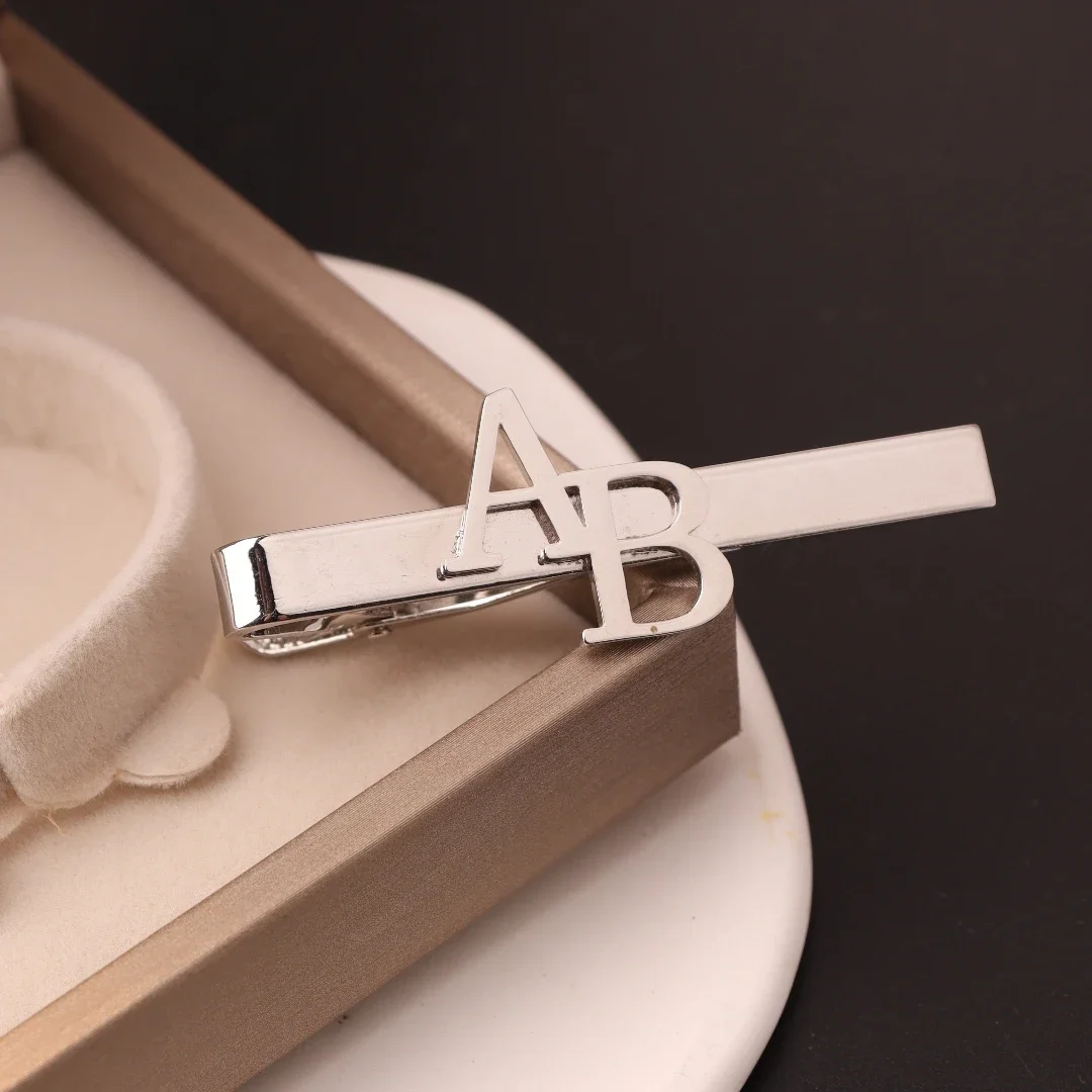 Custom Initial Tie Clip for Gr - Men'S Grooming review and price