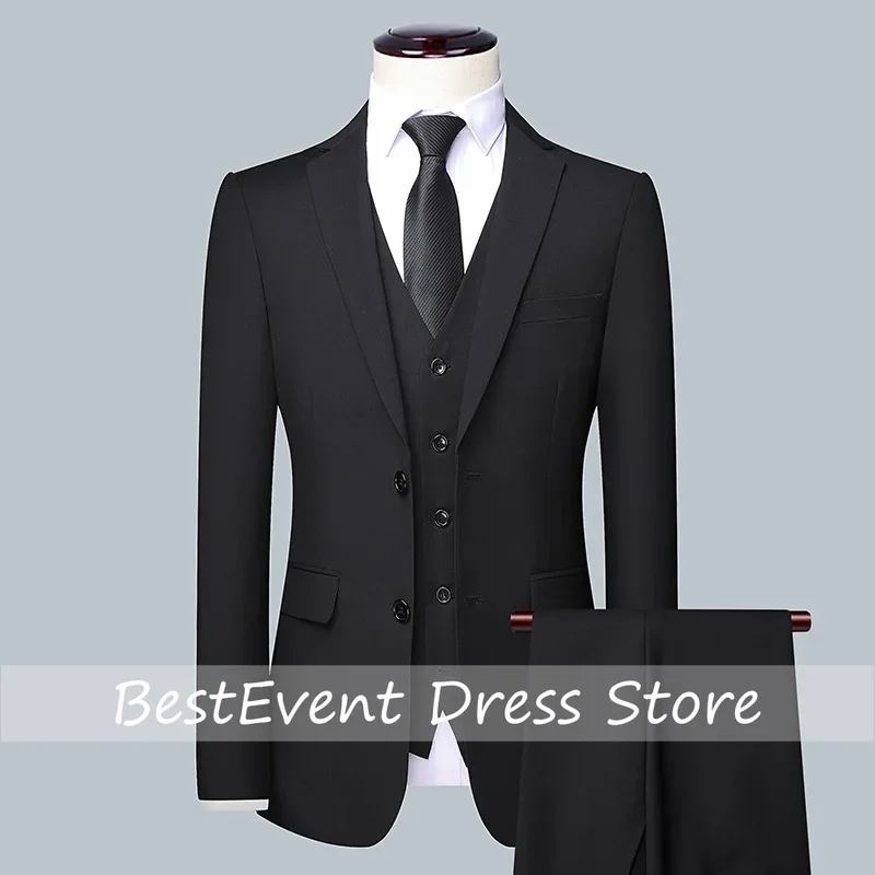 Men's Solid Color Business Sui - Men'S Grooming Trends review and price