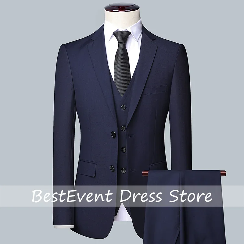 Men's Solid Color Business Sui - Men'S Grooming Trends review and price