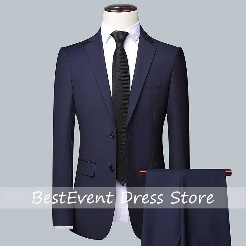 Men's Solid Color Business Sui - Men'S Grooming Trends review and price