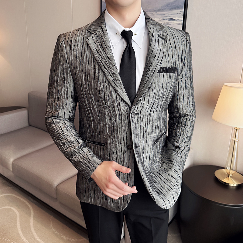 Korean Trend 3D Pleated Suit J - Men'S Grooming Trends review and price