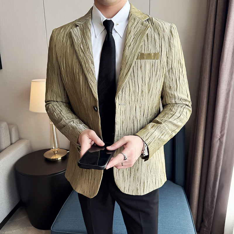 Korean Trend 3D Pleated Suit J - Men'S Grooming Trends review and price