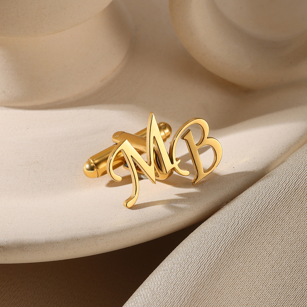 Customized Initial Letter Cuff - Men'S Grooming review and price