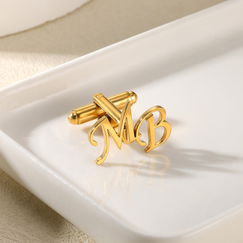 Customized Initial Letter Cuff - Men'S Grooming review and price