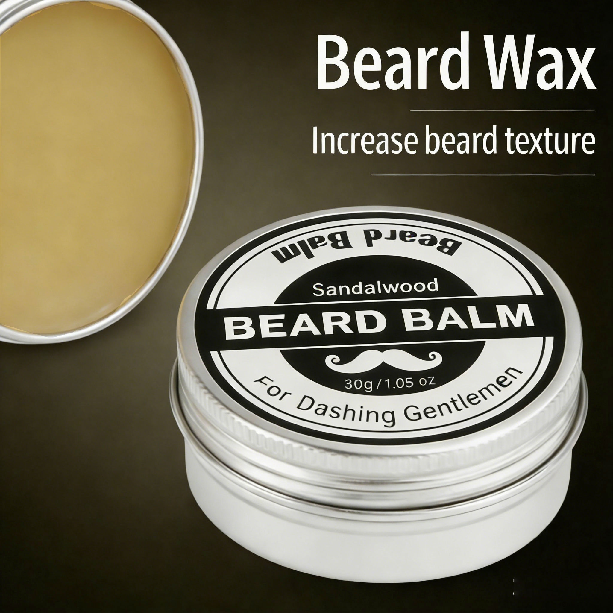 Strong Hold Beard Wax 30g, Nat - Men'S Grooming Wax review and price