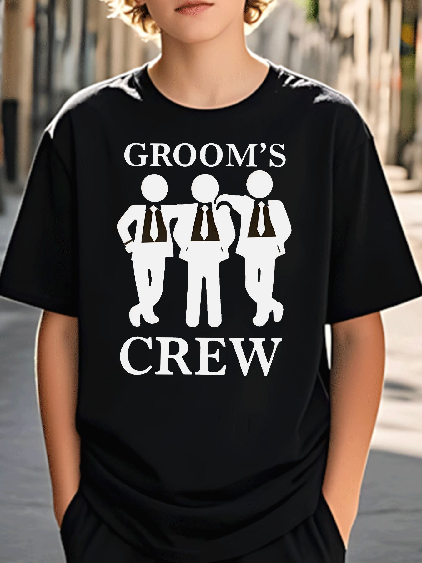 Grooms Crew Wedding Silhouette - Men'S Grooming Trends review and price