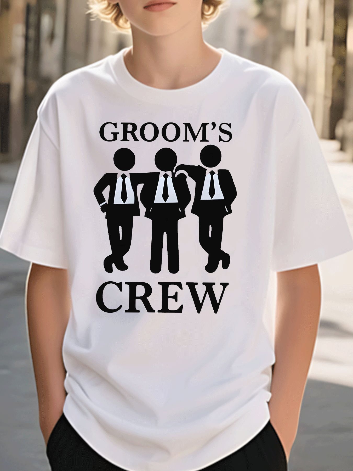 Grooms Crew Wedding Silhouette - Men'S Grooming Trends review and price