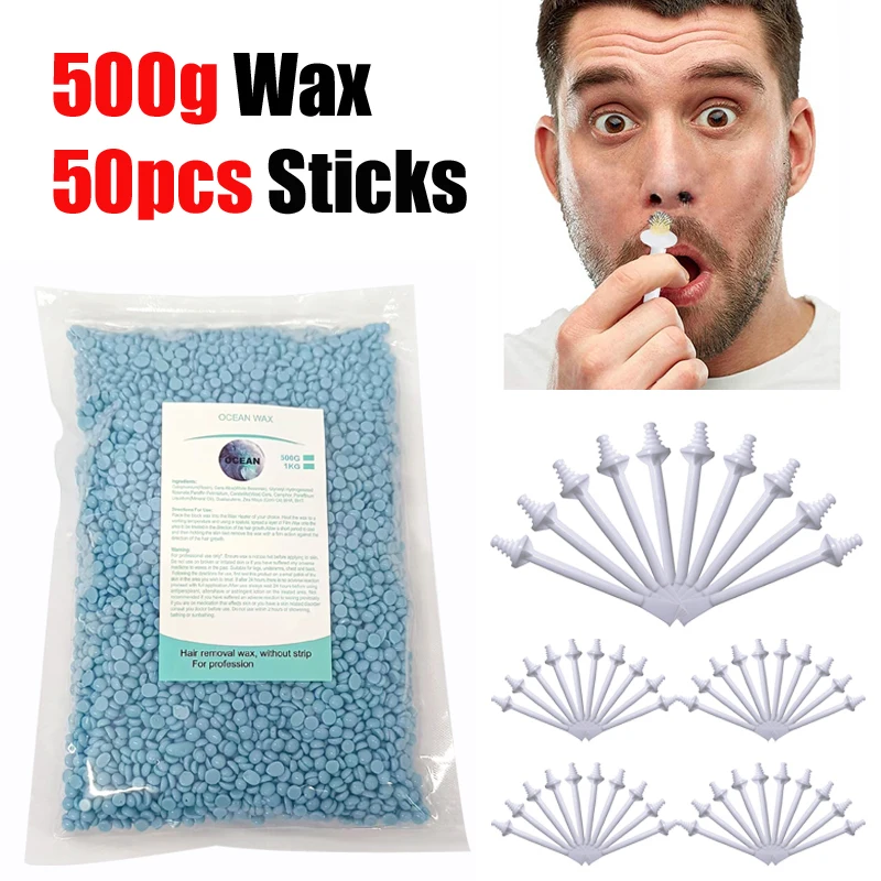 Portable Nasal Wax Kit 50g-500 - Men'S Grooming Wax review and price