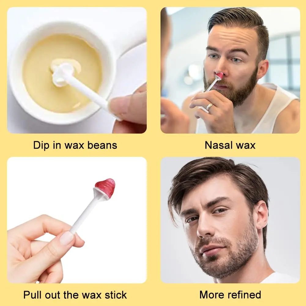 Portable Nasal Wax Kit 50g-500 - Men'S Grooming Wax review and price