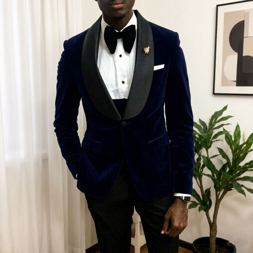 Velvet Slim Fit Suits for Men  - Men'S Grooming Studio review and price