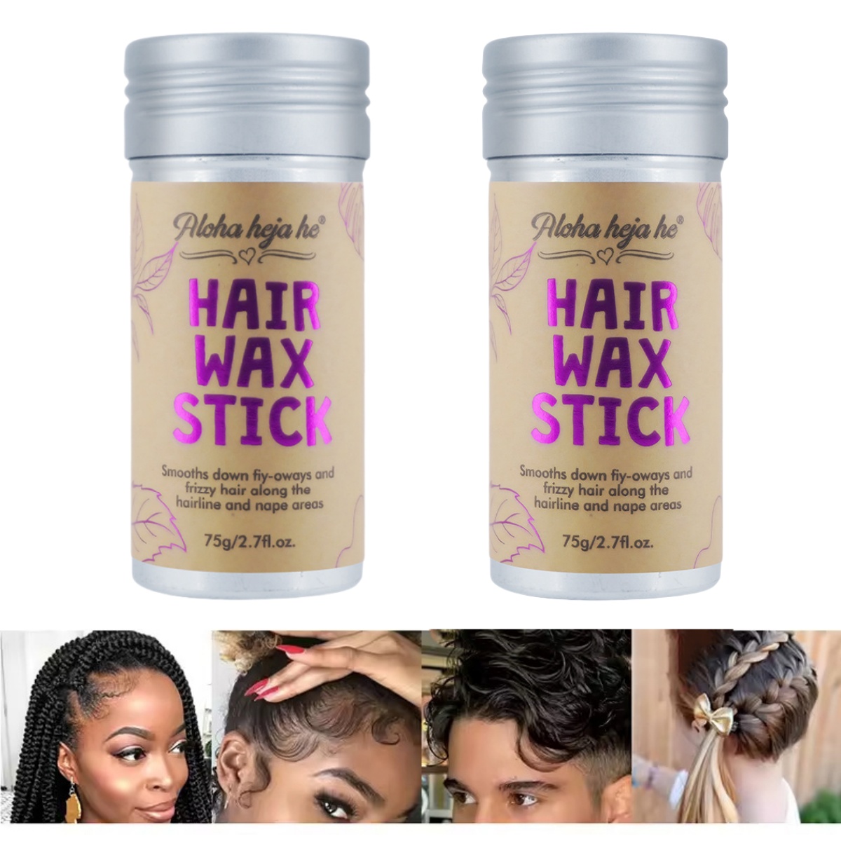 2/5Pcs Hair Styling Kit Wax St - Hair Wax Stick review and price
