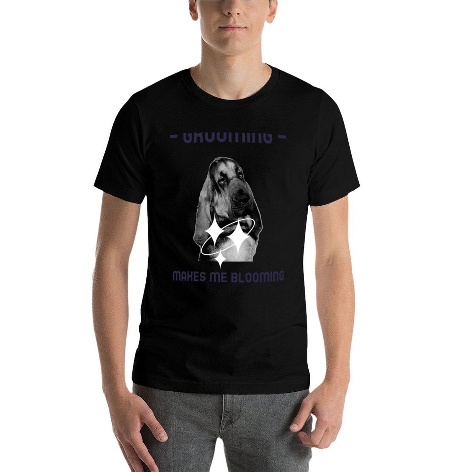A funny bloodhound dog groomin - Men'S Grooming Utilities review and price