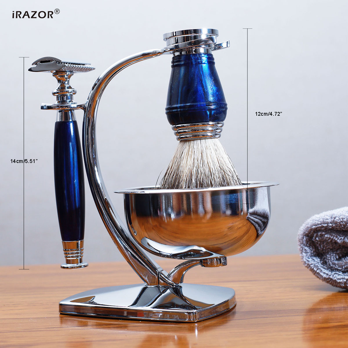 iRAZOR Royal Blue Luxury Men's - Men'S Grooming Underarm review and price