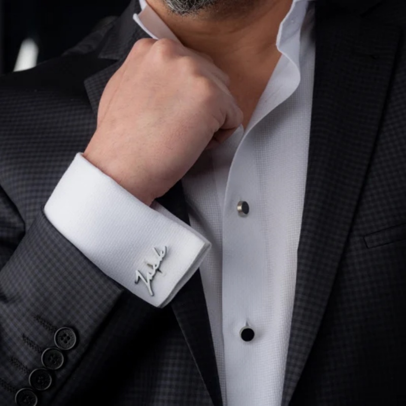 Custom Name Cufflinks 18K Gold - Men'S Grooming review and price