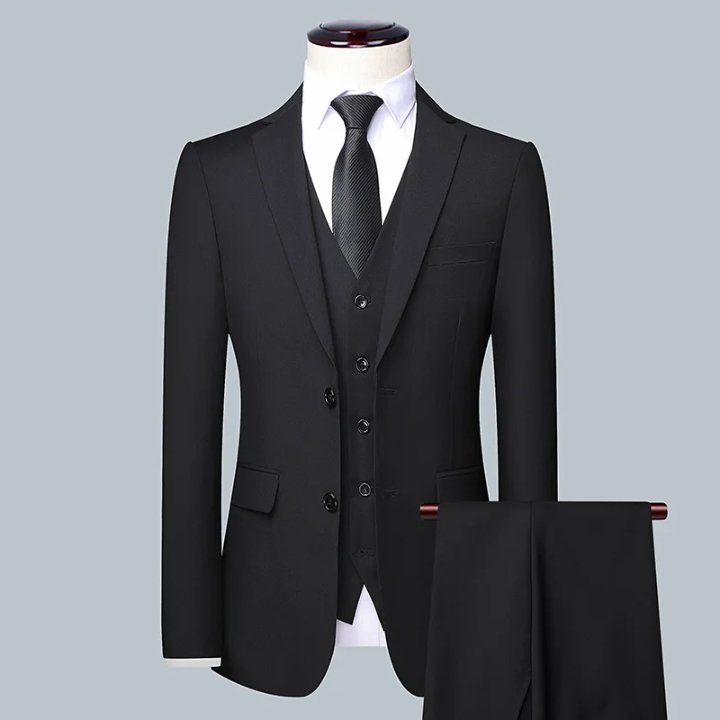 Men's Solid Color Business Sui - Men'S Grooming Trends review and price