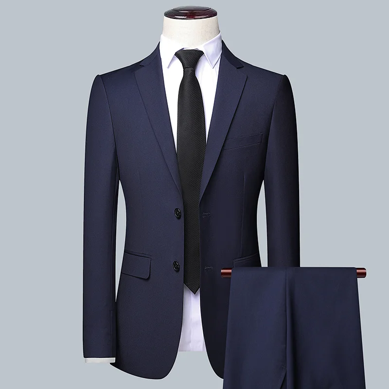 Men's Solid Color Business Sui - Men'S Grooming Trends review and price