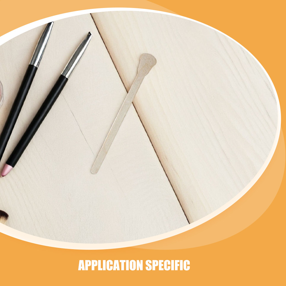 100Pcs Sturdy Wooden Wax Stick - Hair Wax Stick review and price