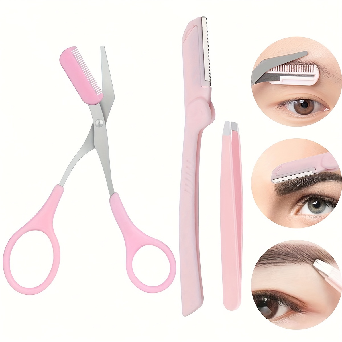 3pcs Set Eyebrow Kit For Women - Men'S Grooming Gift Set review and price
